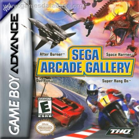 Cover Sega Arcade Gallery for Game Boy Advance